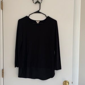 J. Crew Mixed Media Long Sleeve